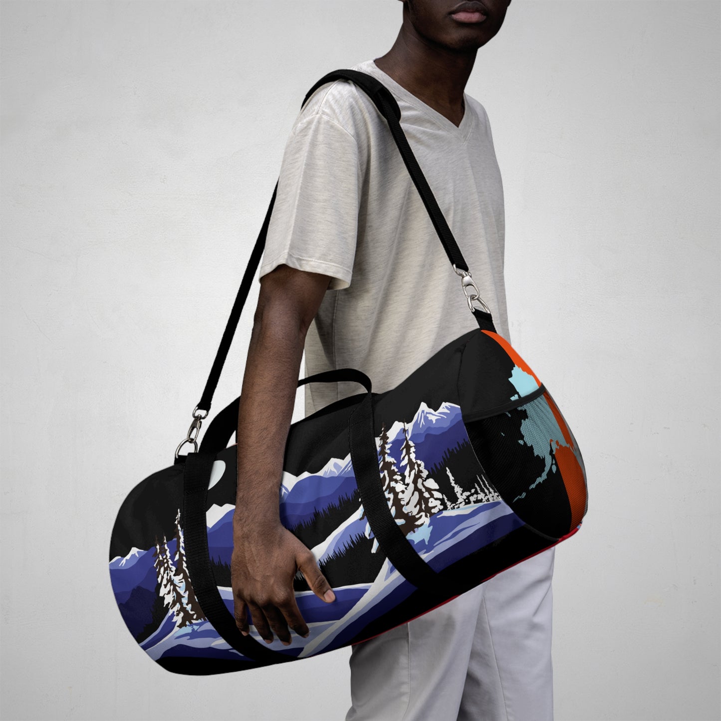 Landscape Collage Duffel Bag