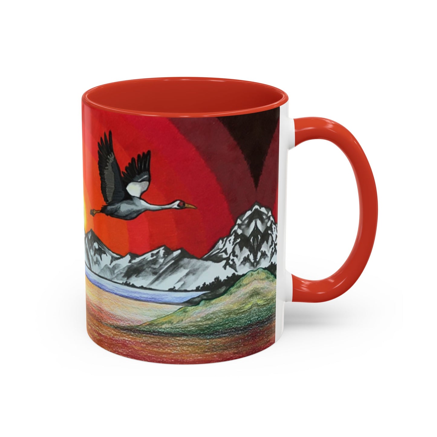 Summer Crane Mug