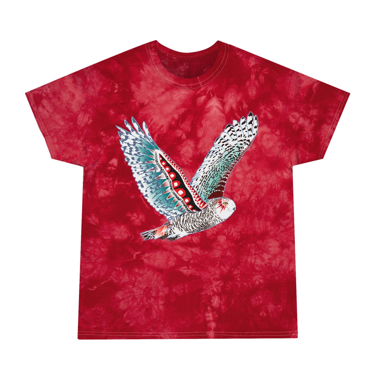 Snowy Owl Tie-Dye Tee
