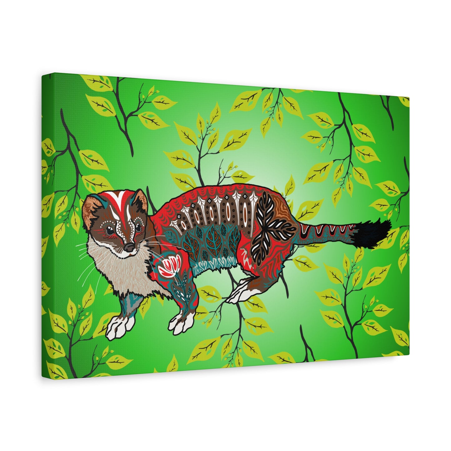 Summer Ermine Canvas