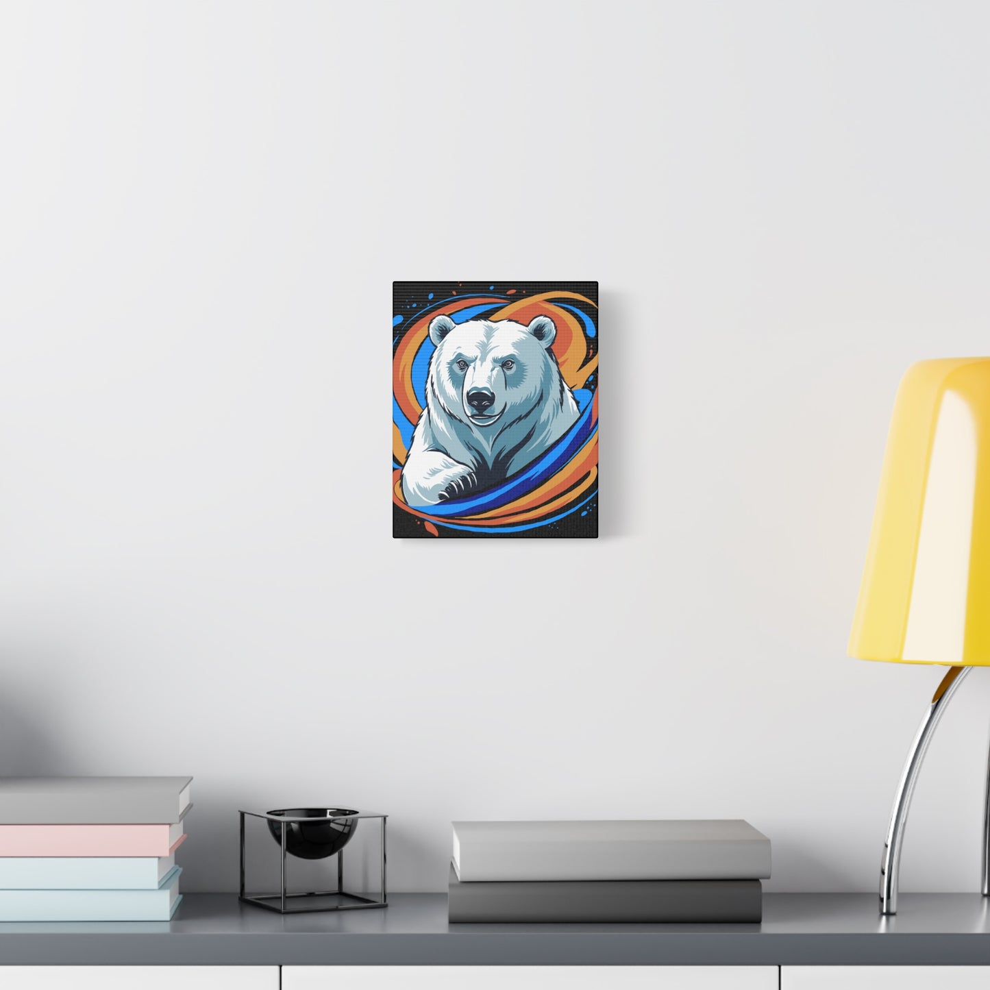 Strength Polar Bear Canvas