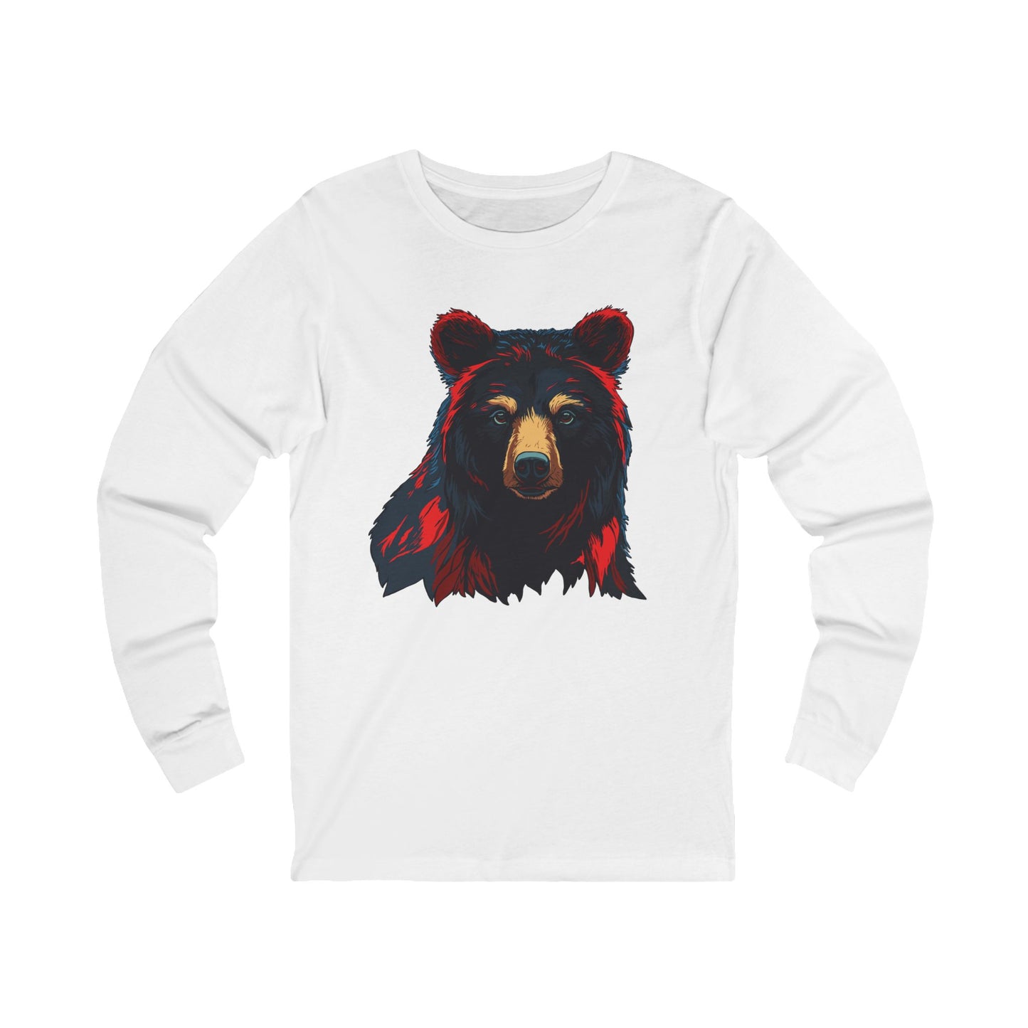 Black Bear Icon - Long-Sleeve Tee
