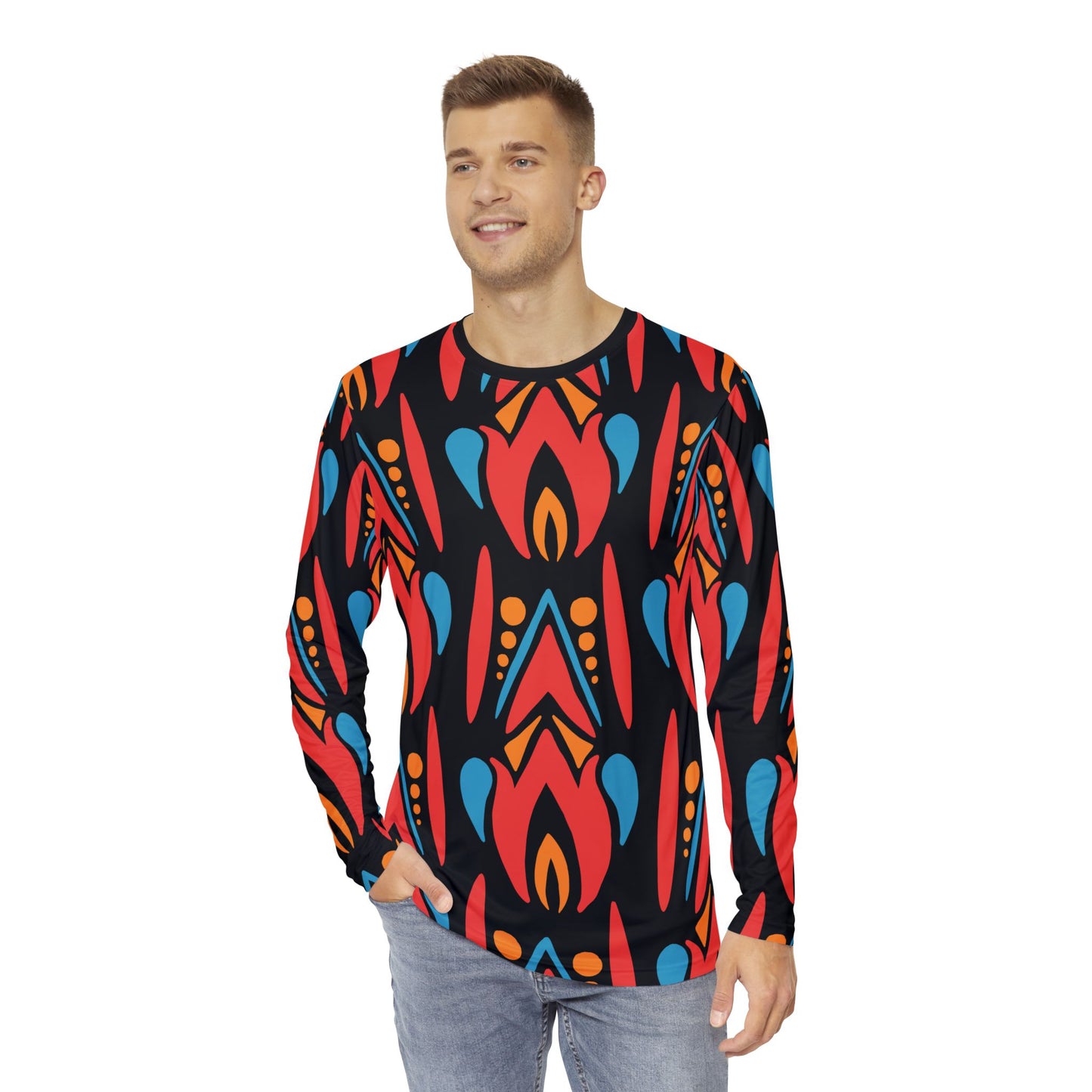 Ember's Legacy Pattern Long-Sleeve