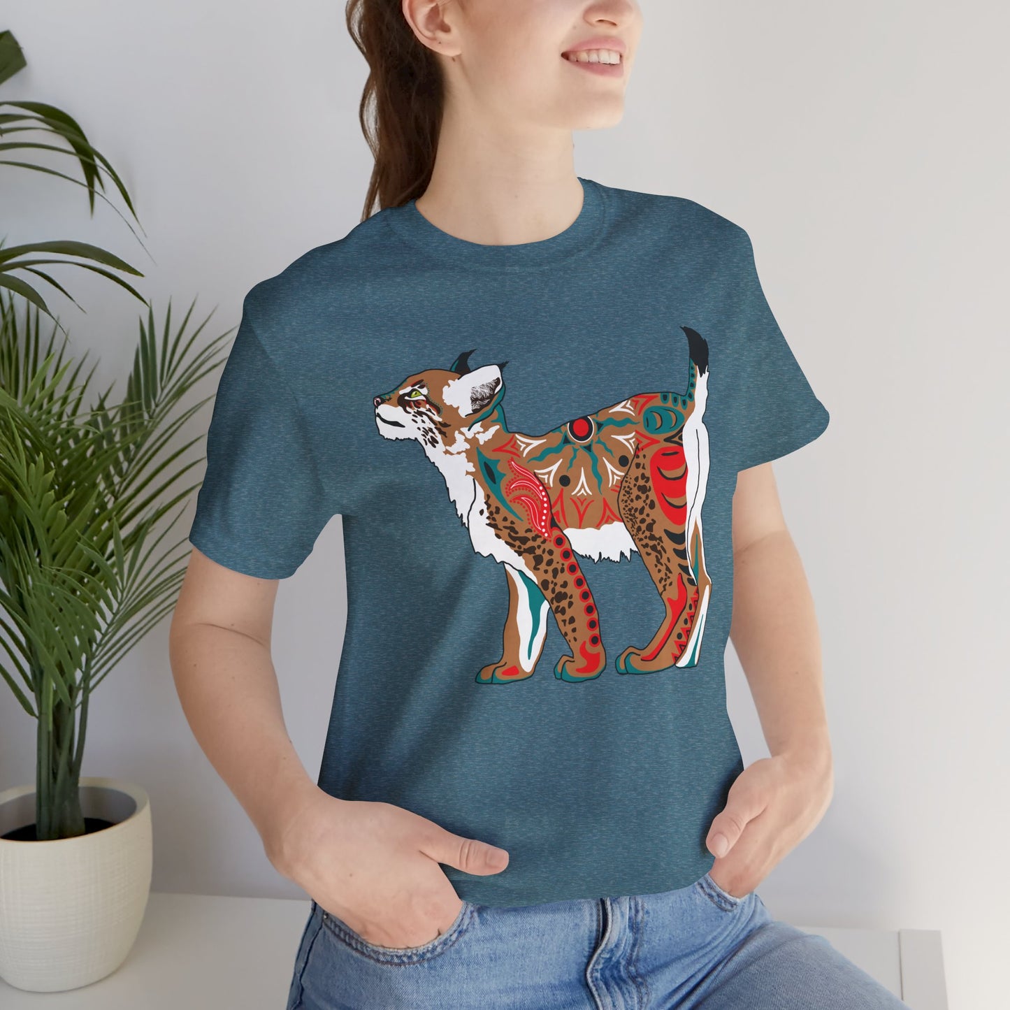 Tan Lynx Kitten T-Shirt