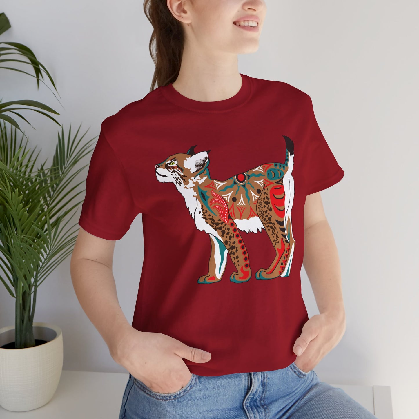 Tan Lynx Kitten T-Shirt