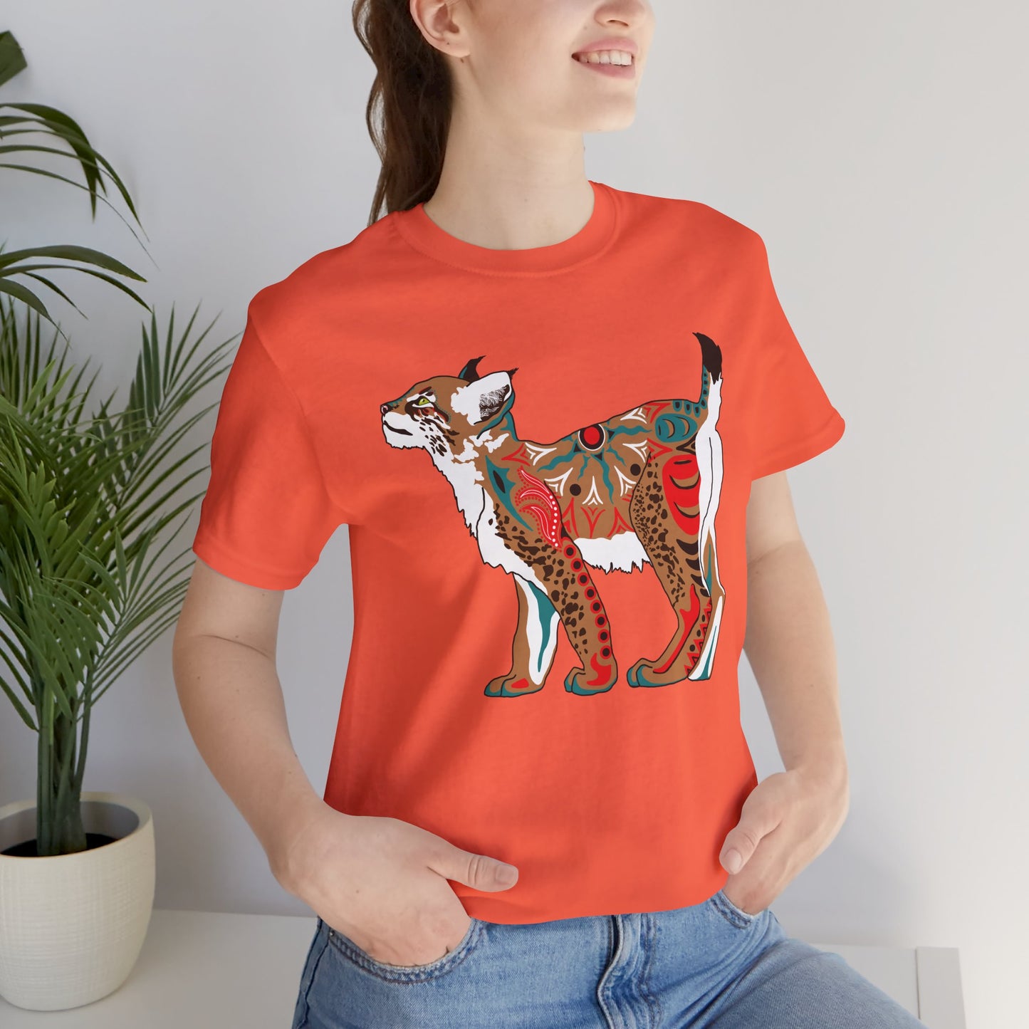 Tan Lynx Kitten T-Shirt