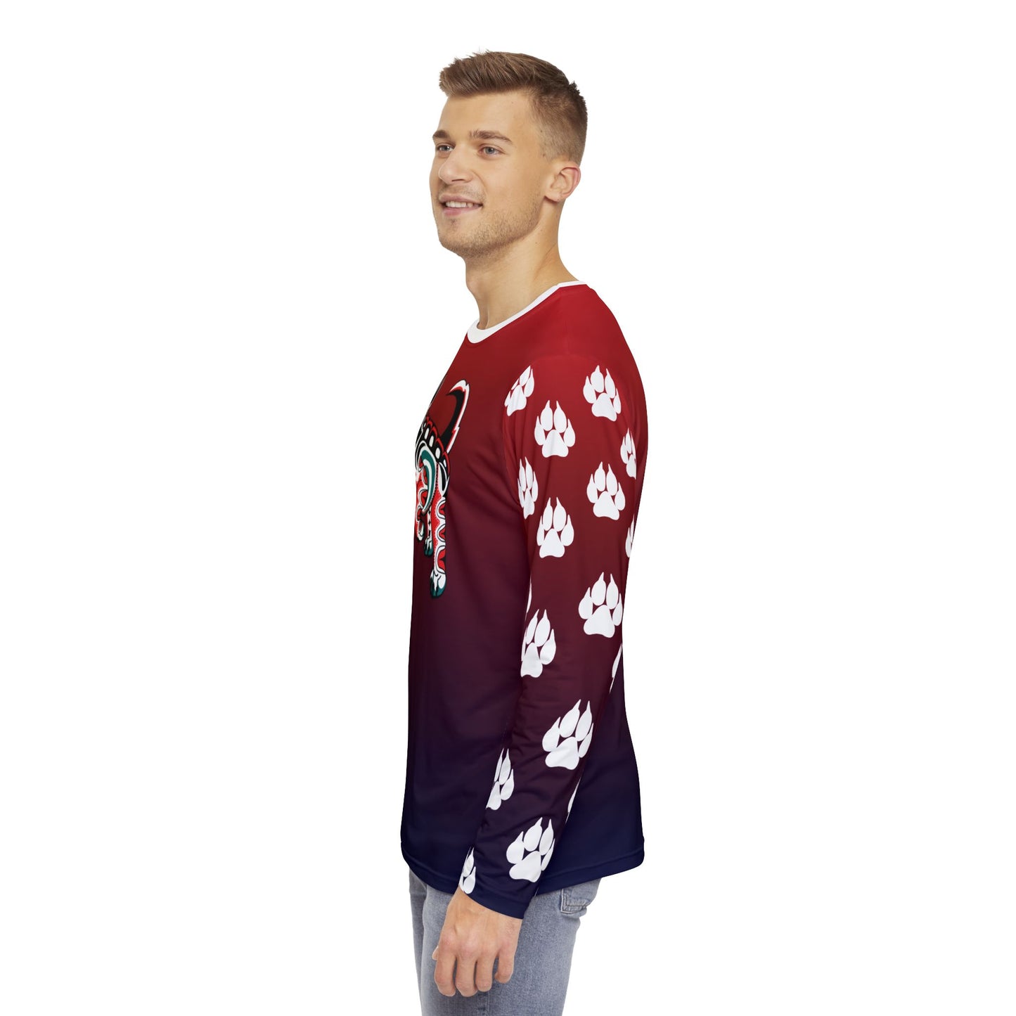 White Wolf Pup Long-Sleeve
