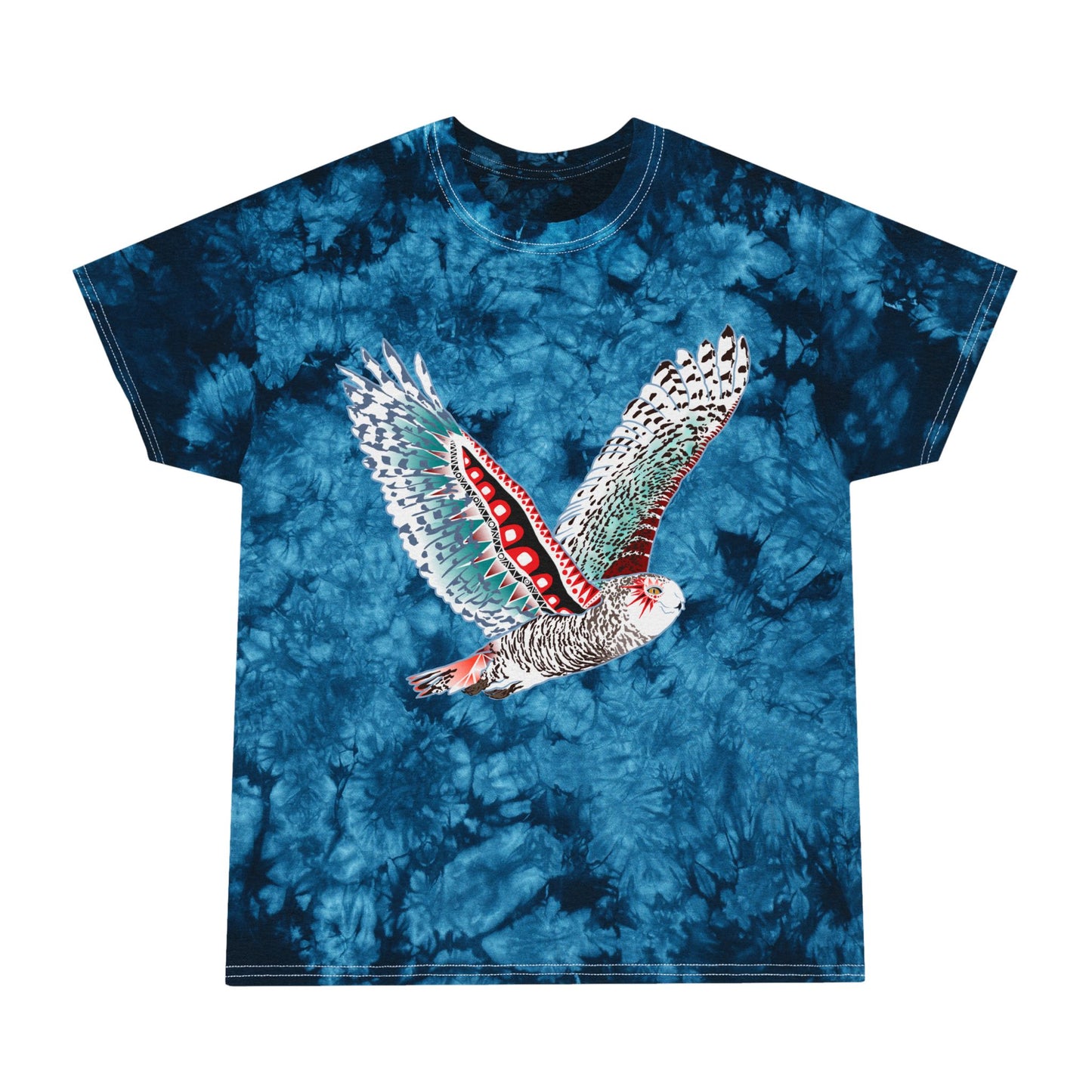 Snowy Owl Tie-Dye Tee