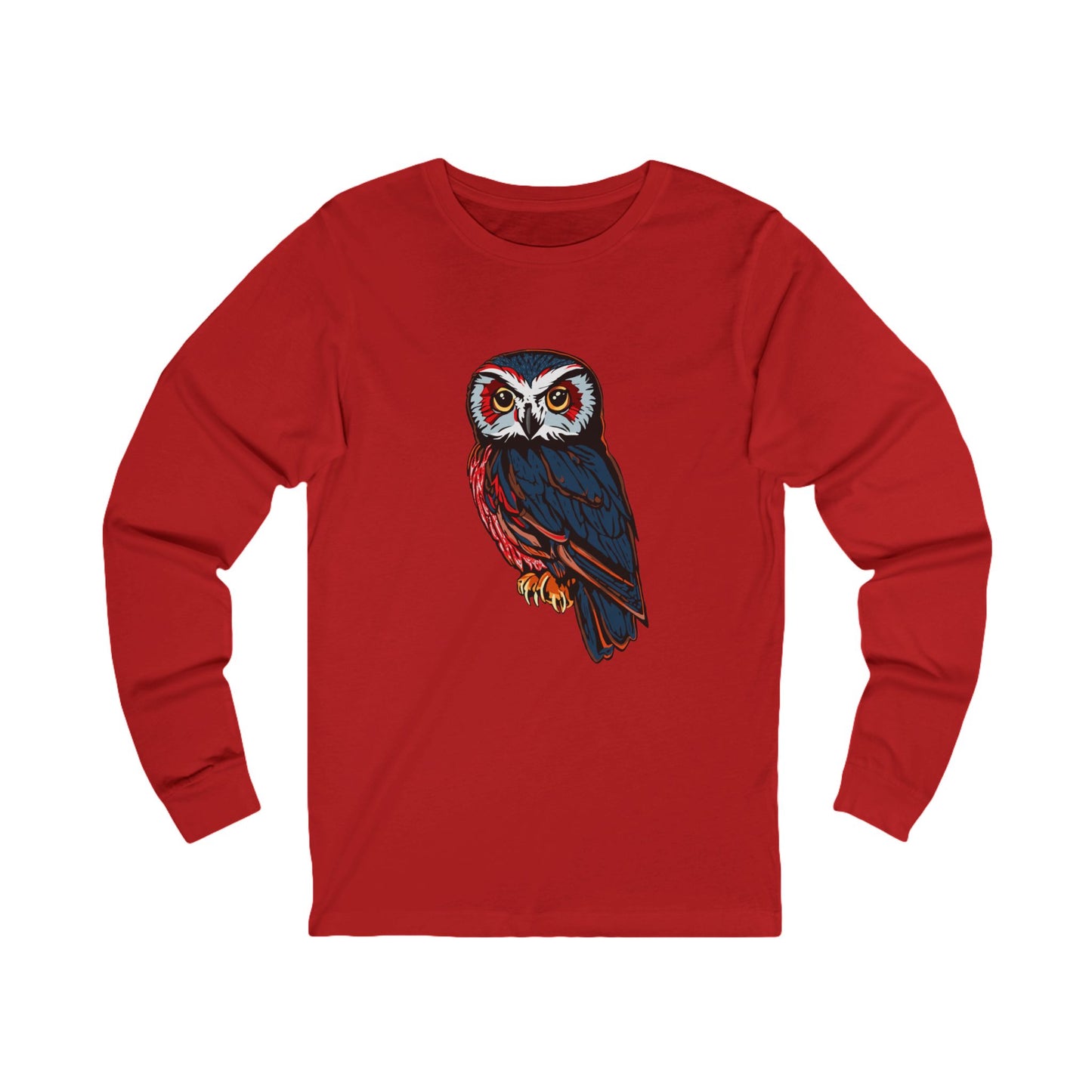Saw-Whet Owl Icon - Long-Sleeve Tee