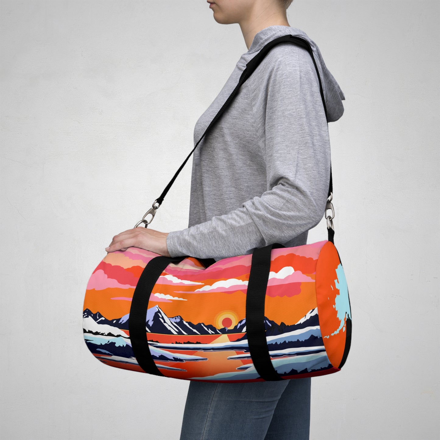 Landscape Collage Duffel Bag