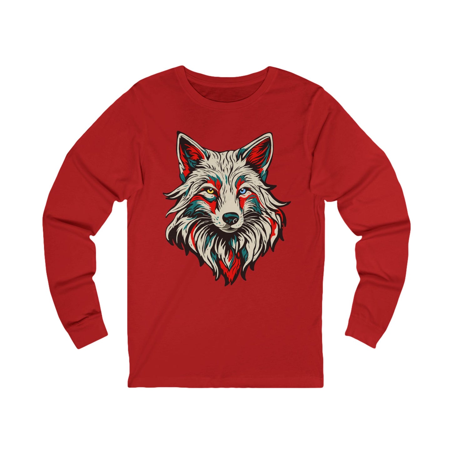 Arctic Fox Icon - Long-Sleeve Tee