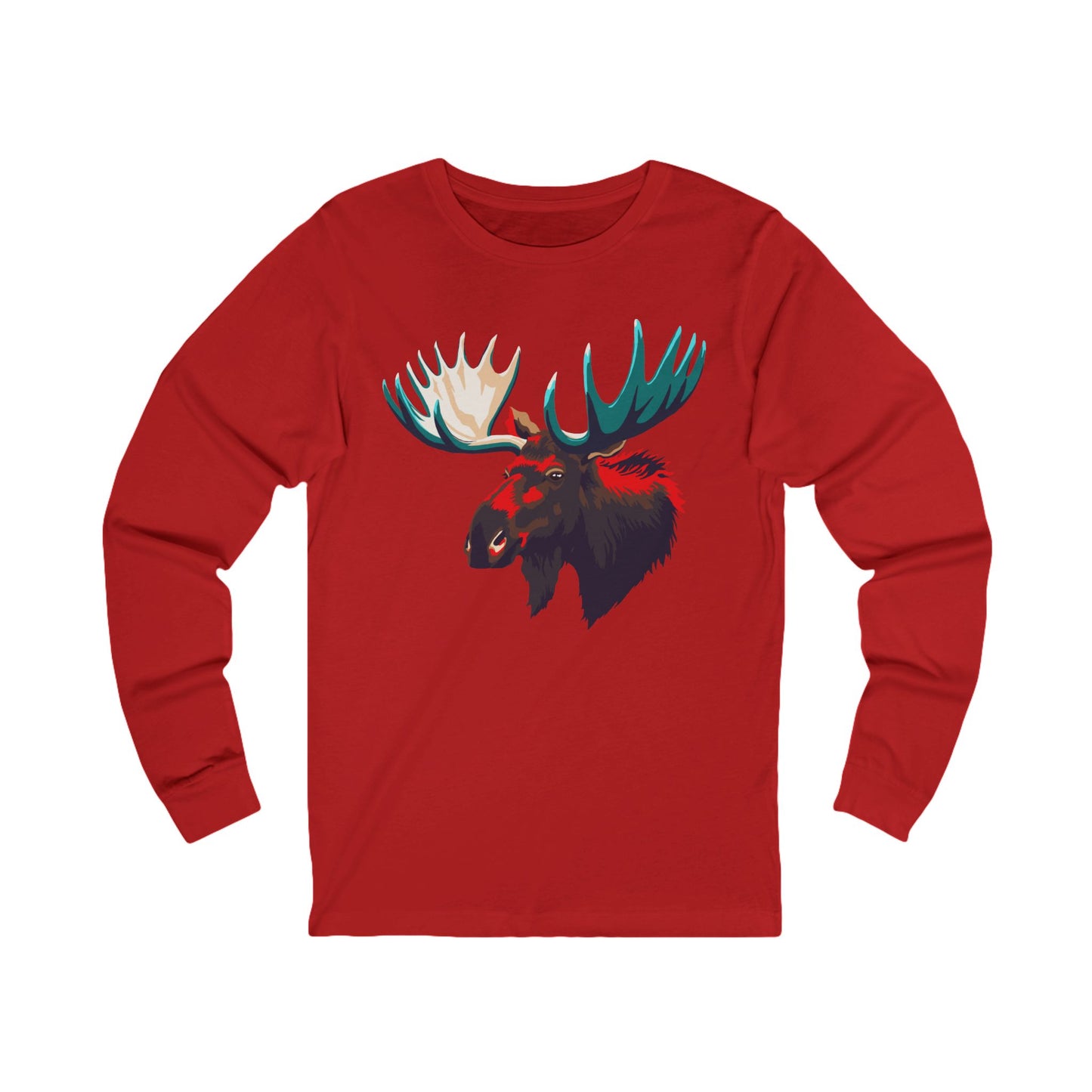 Moose Icon - Long-Sleeve Tee