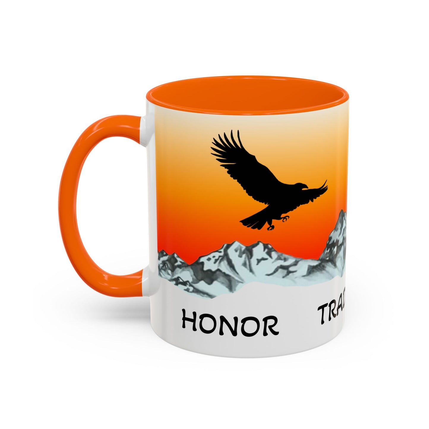 Sunset Raven Mug