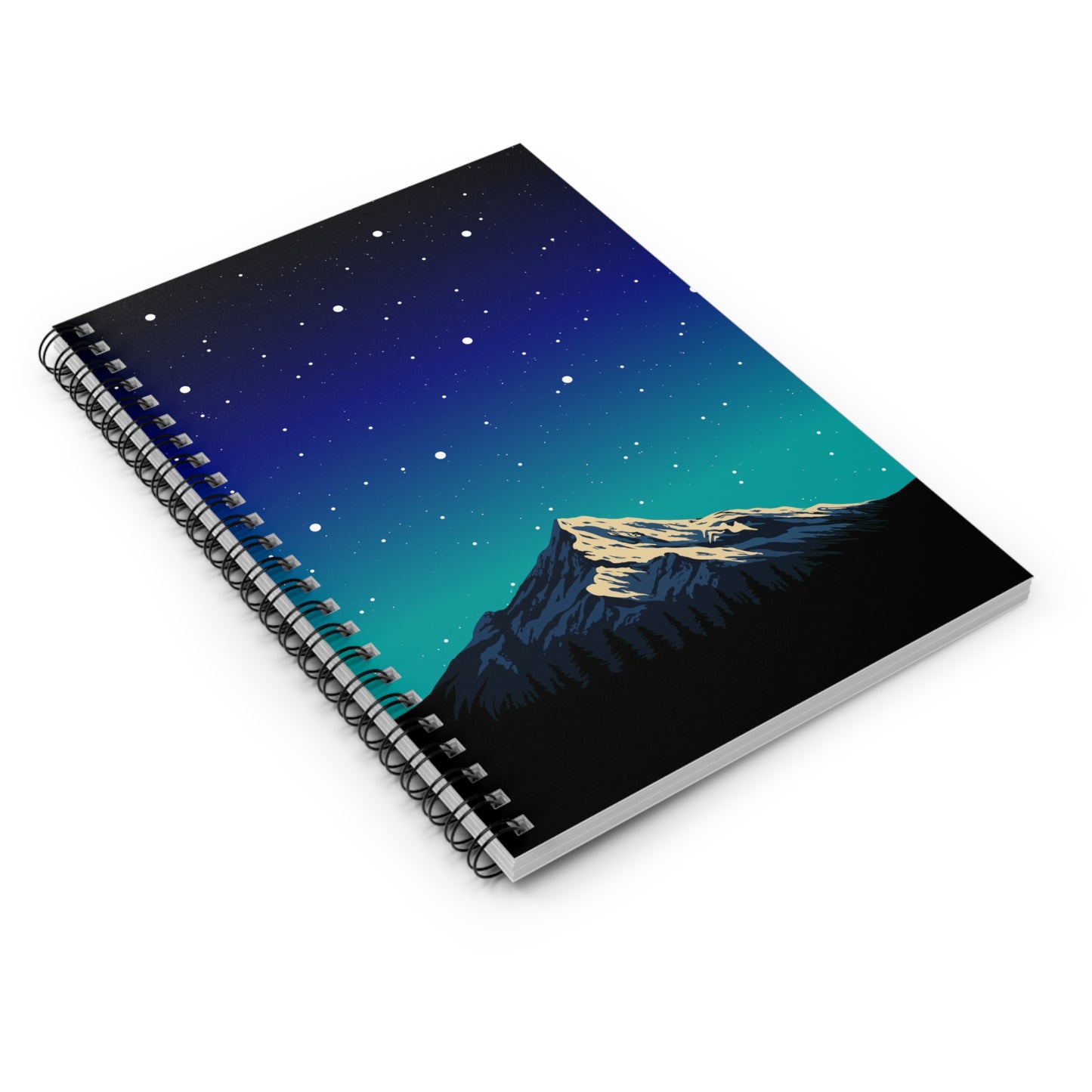 Twilight Peaks Spiral Notebook