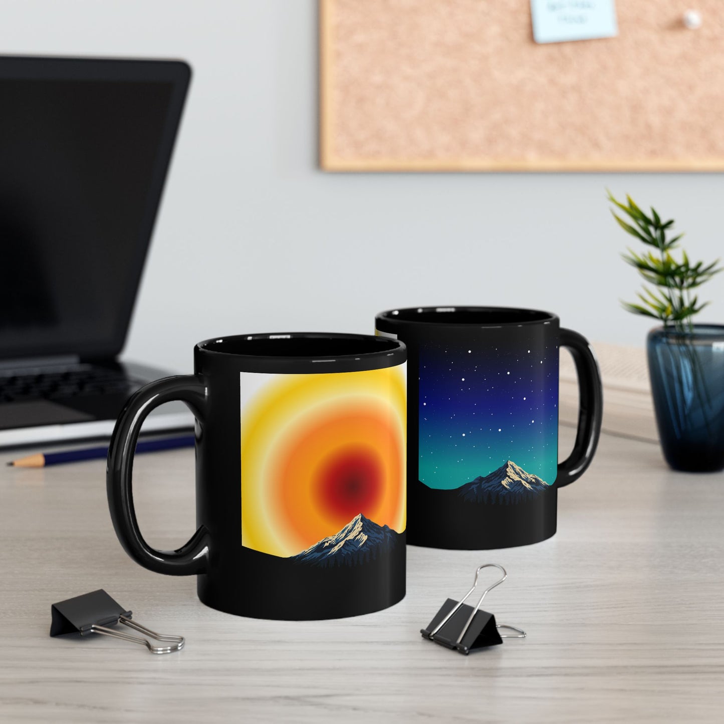 Solar & Starry Ridges Mug