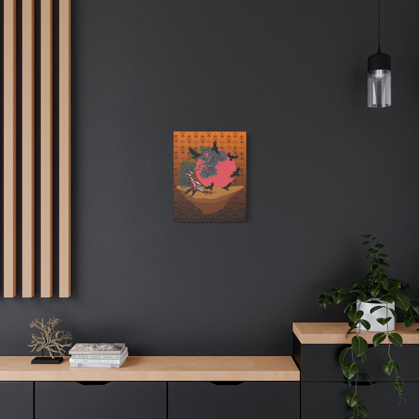 Raven Cycle 1 Canvas