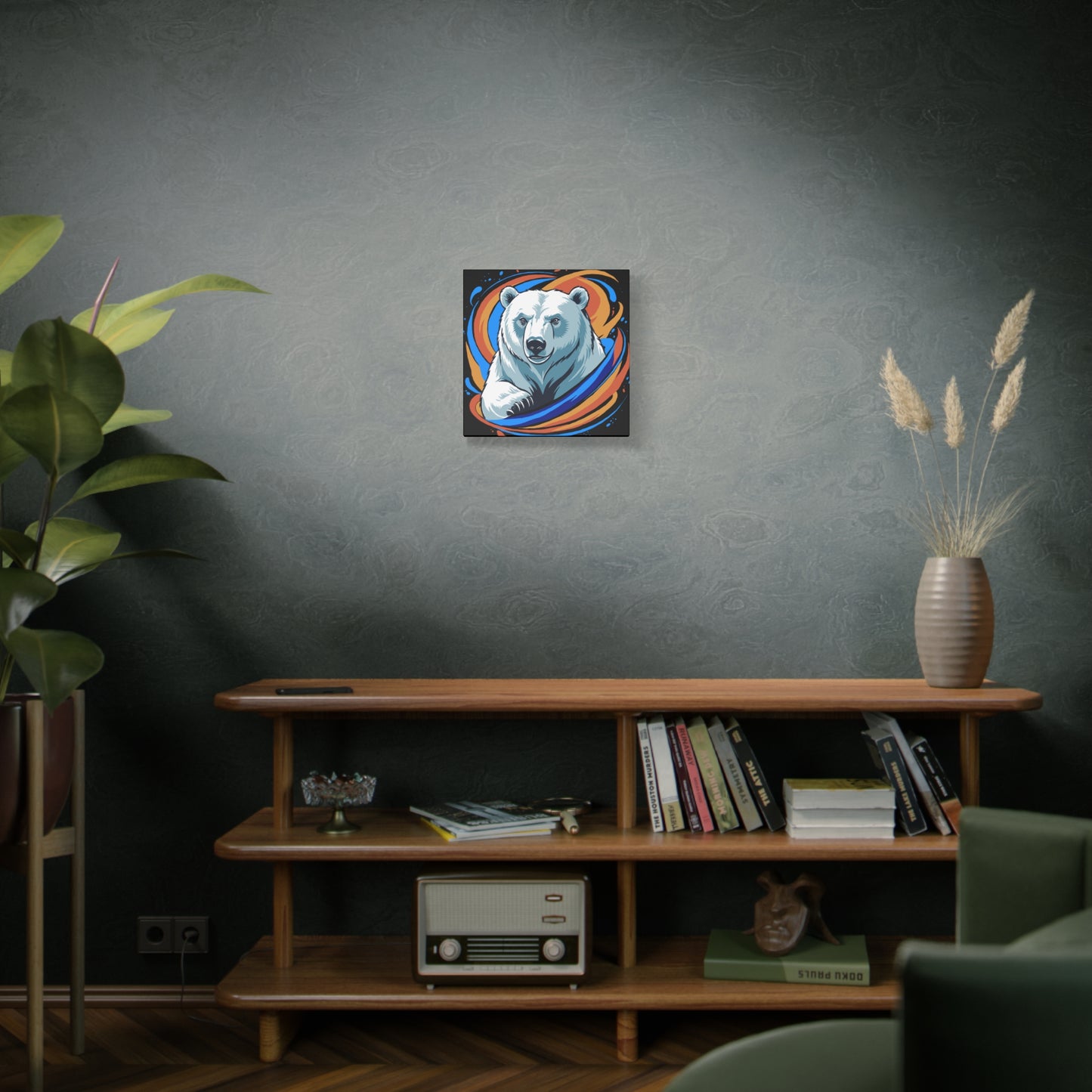 Strength Polar Bear Canvas