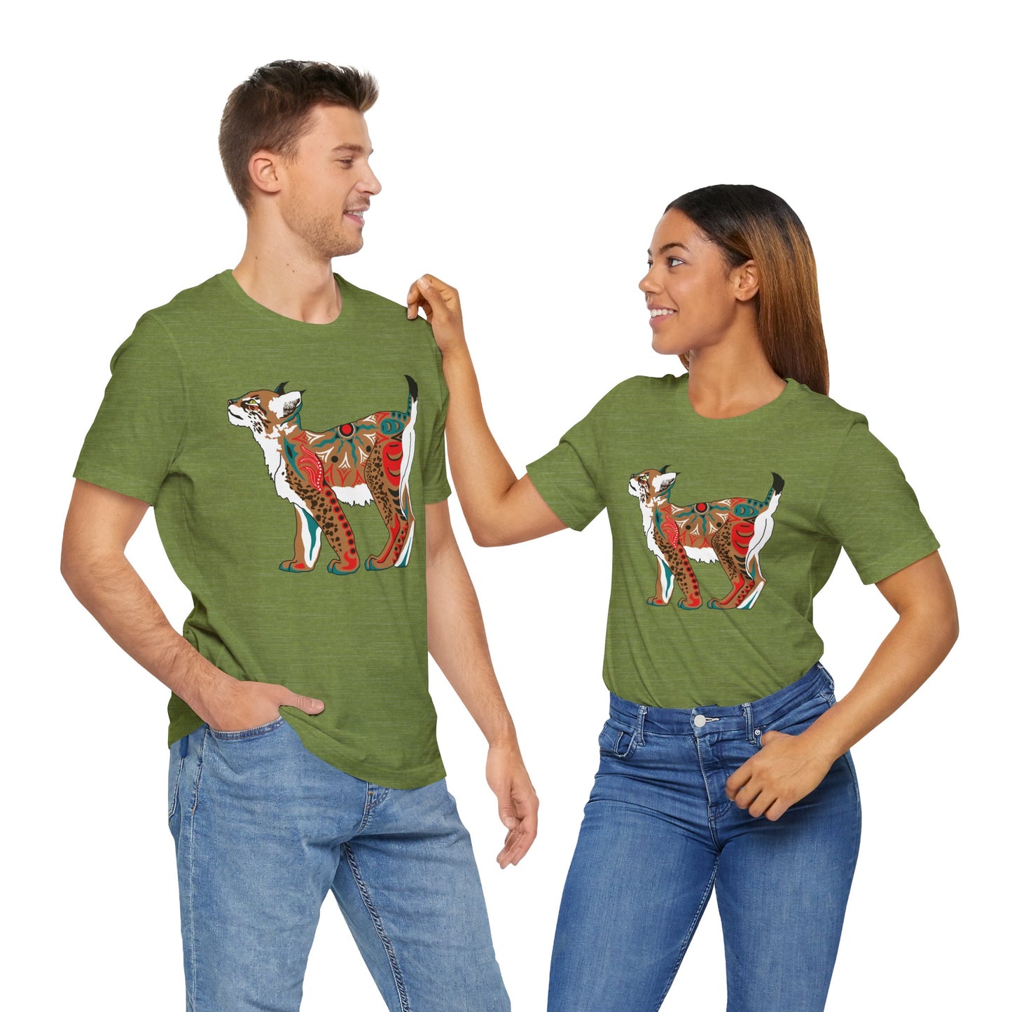 Tan Lynx Kitten T-Shirt