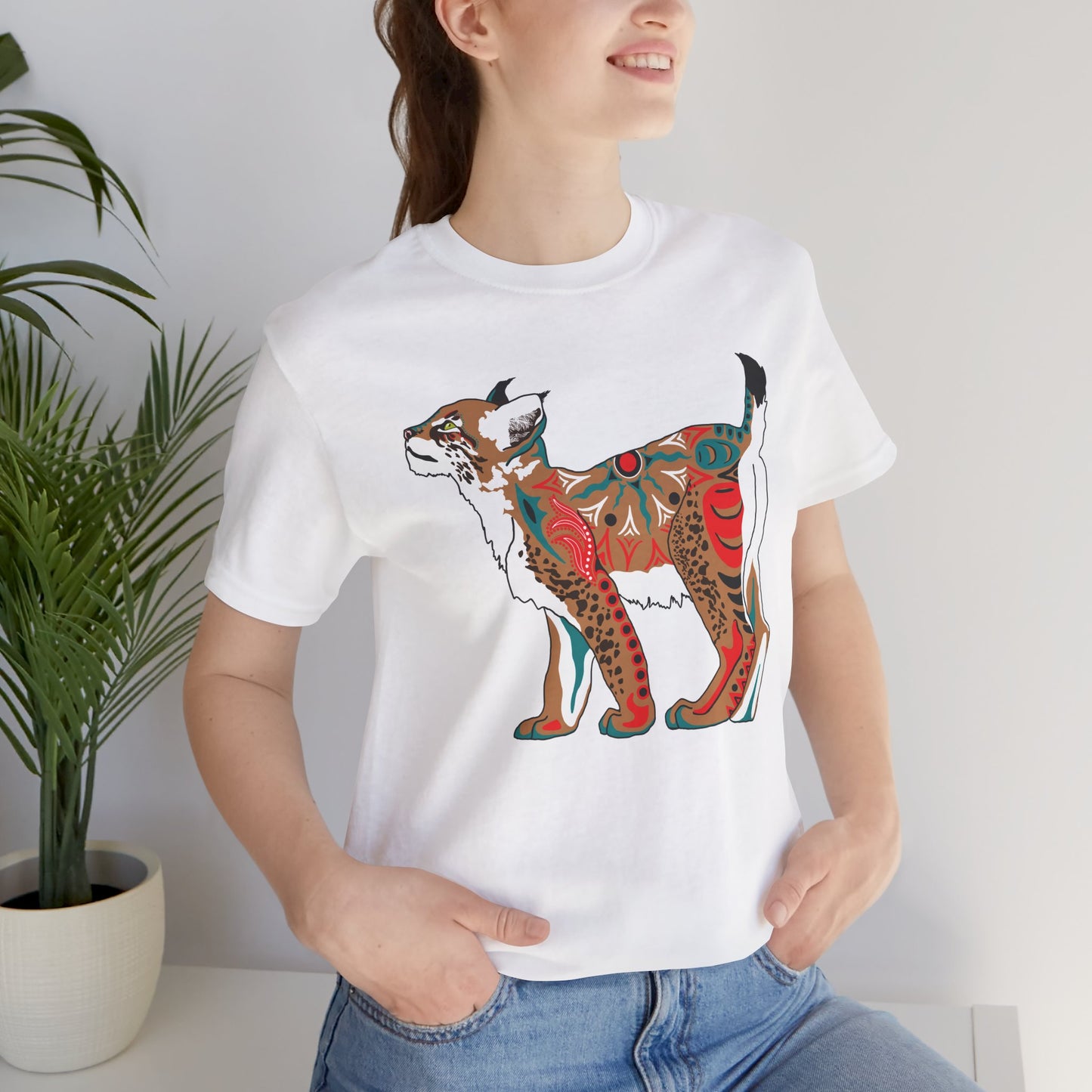 Tan Lynx Kitten T-Shirt