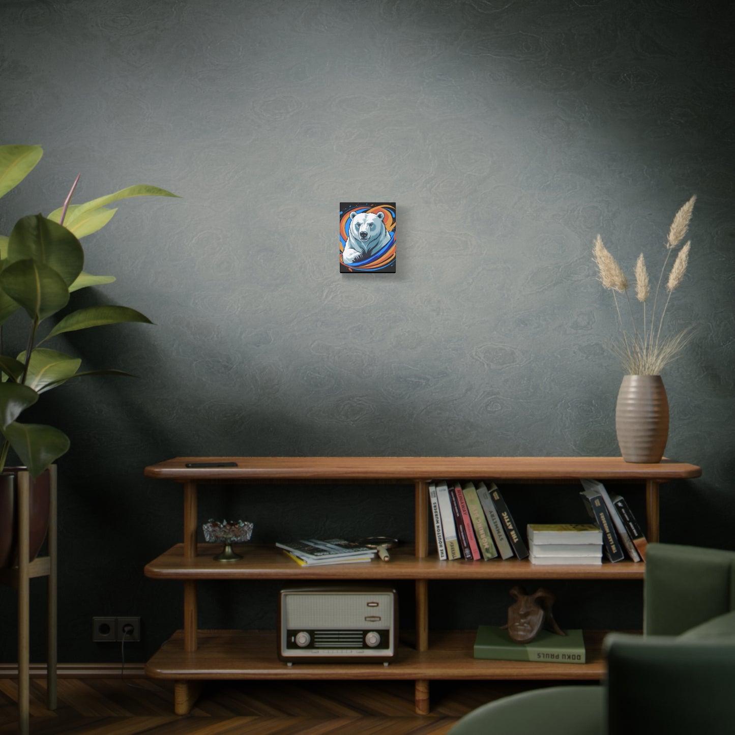 Strength Polar Bear Canvas