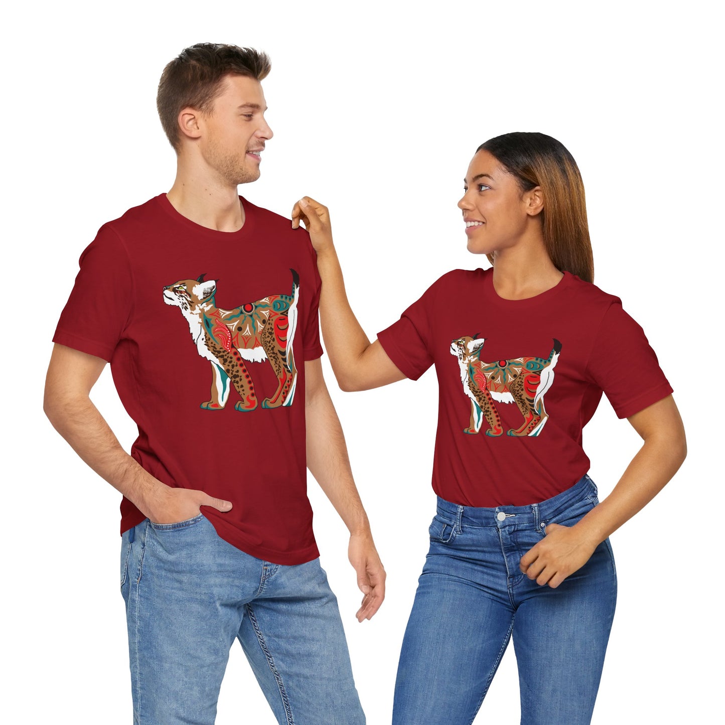 Tan Lynx Kitten T-Shirt