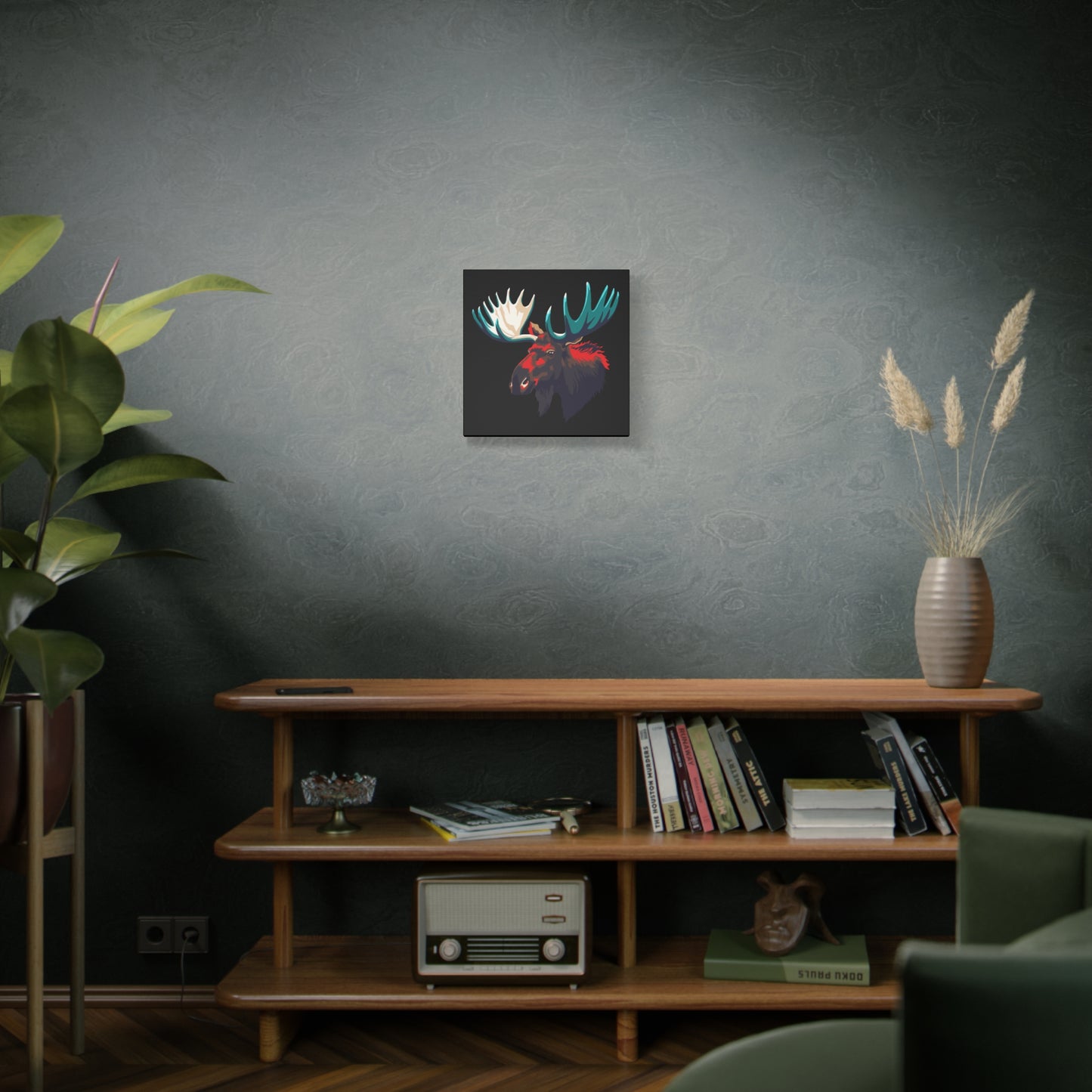 Moose Icon Canvas