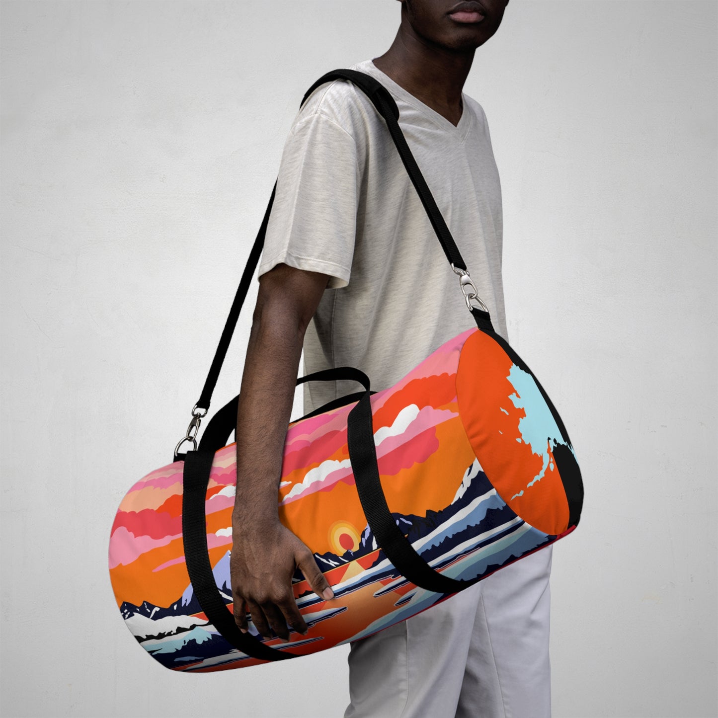 Landscape Collage Duffel Bag