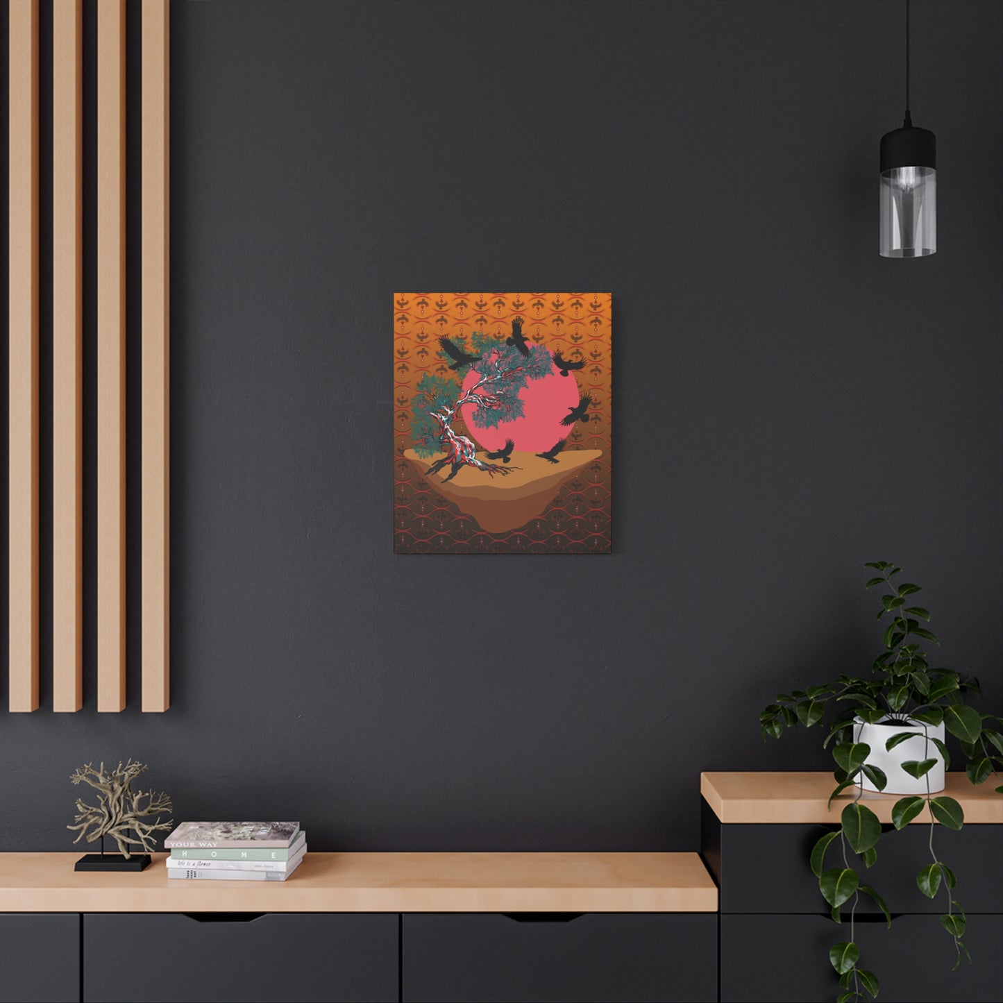 Raven Cycle 1 Canvas