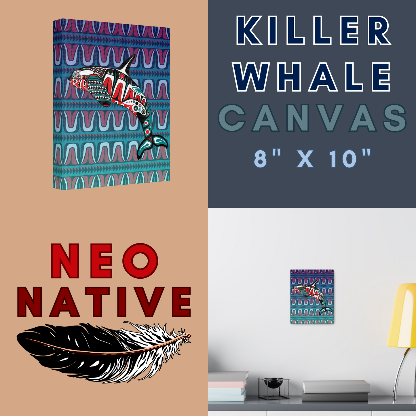 Killer Whale Canvas