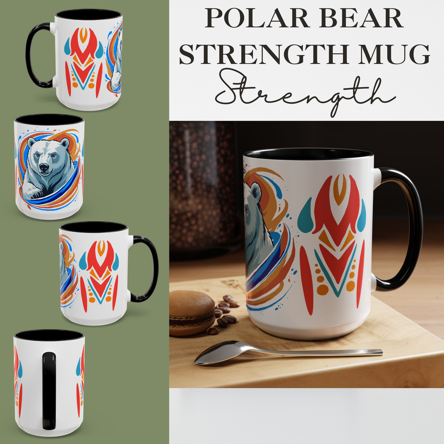 Polar Bear Strength Mug