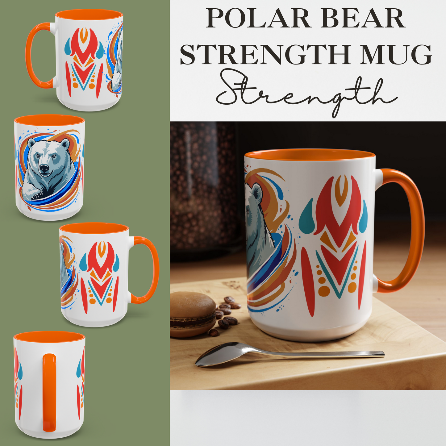 Polar Bear Strength Mug