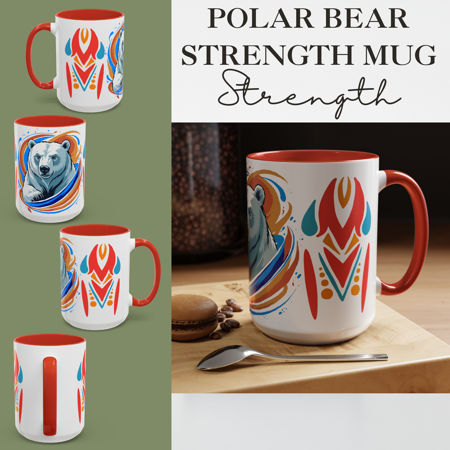 Polar Bear Strength Mug