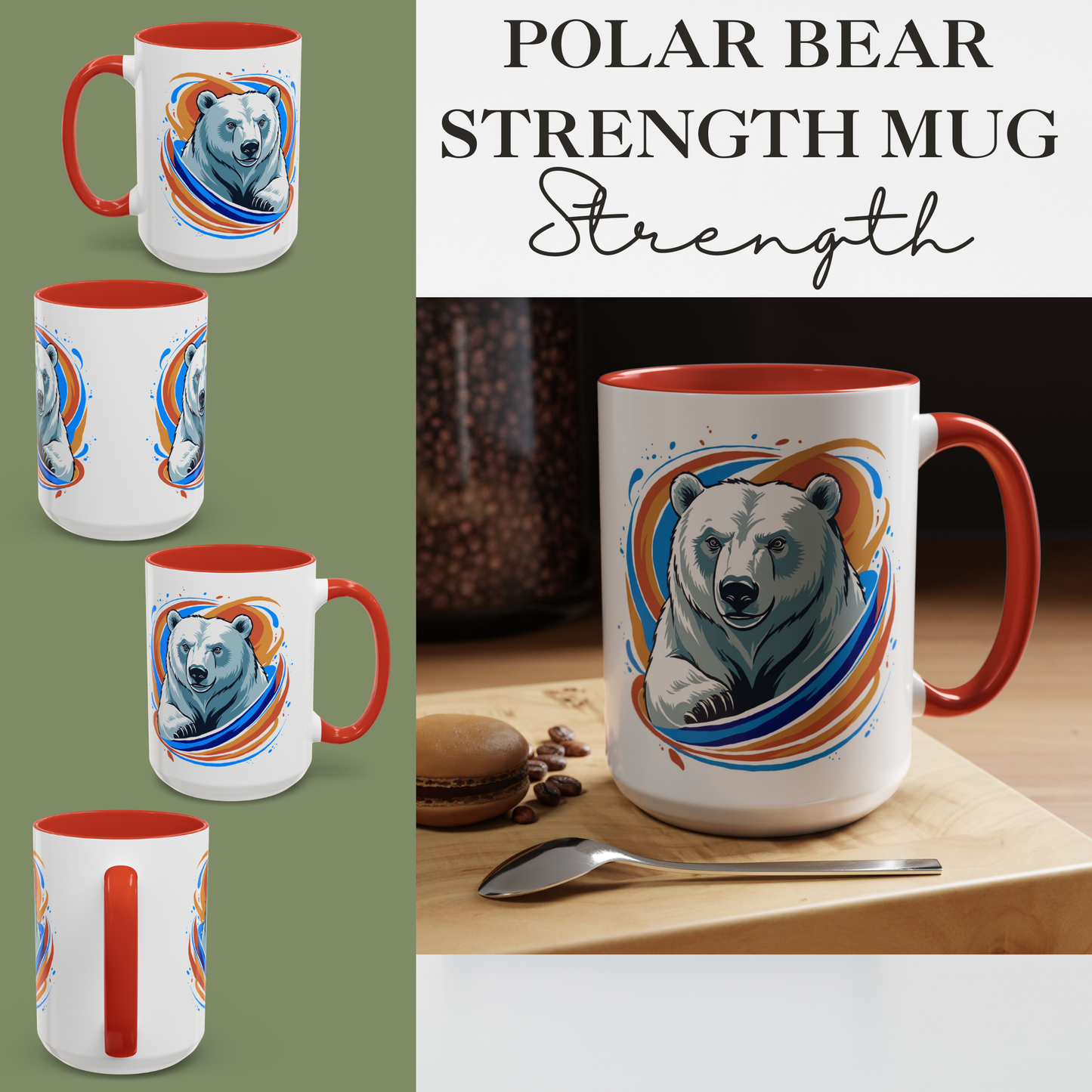 Polar Bear Strength Mug
