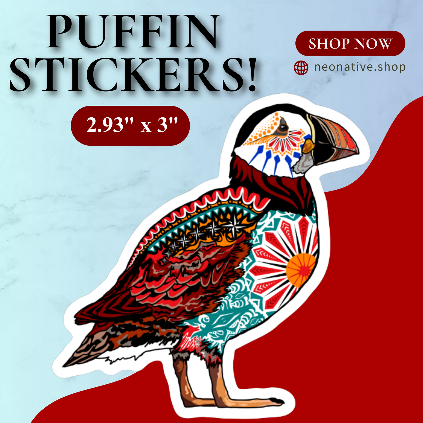 Puffin Sticker