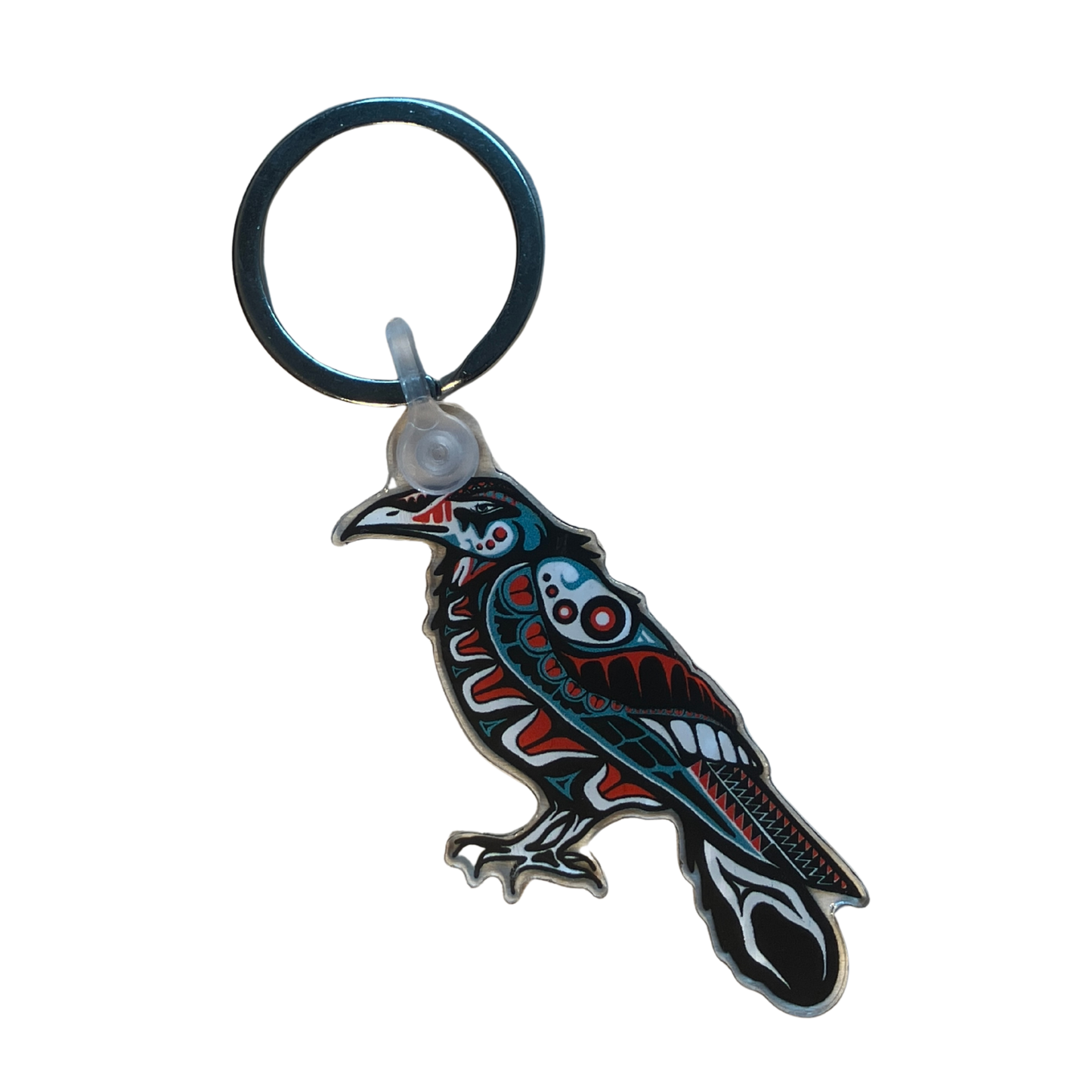Raven Keychain
