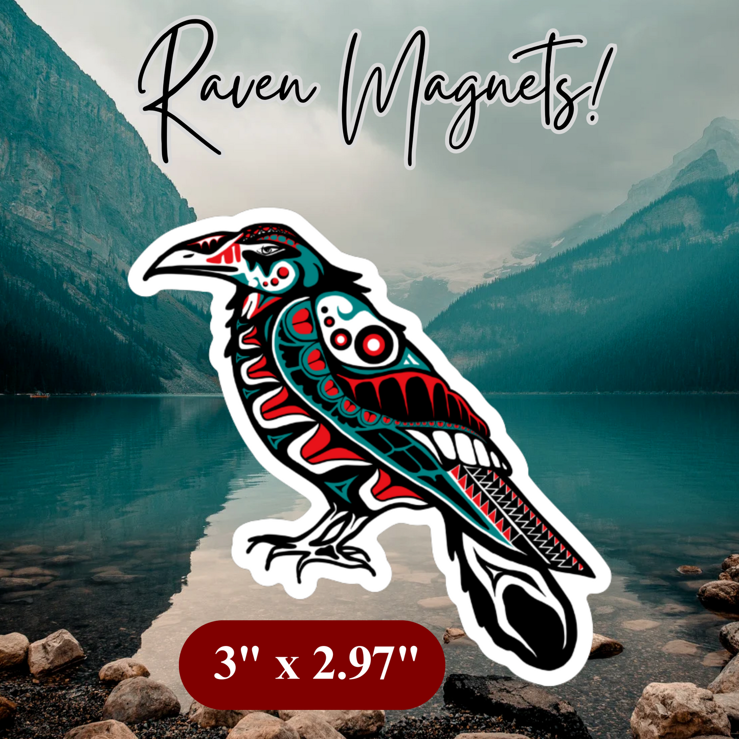 Raven Magnet