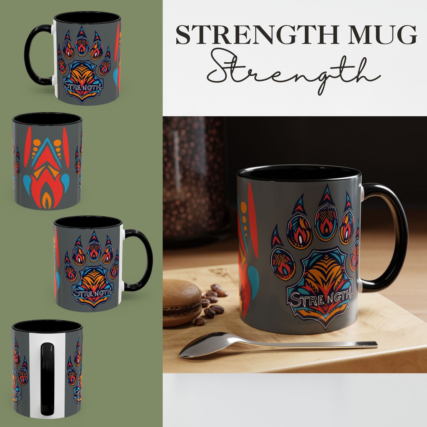 Strength Paw Mug