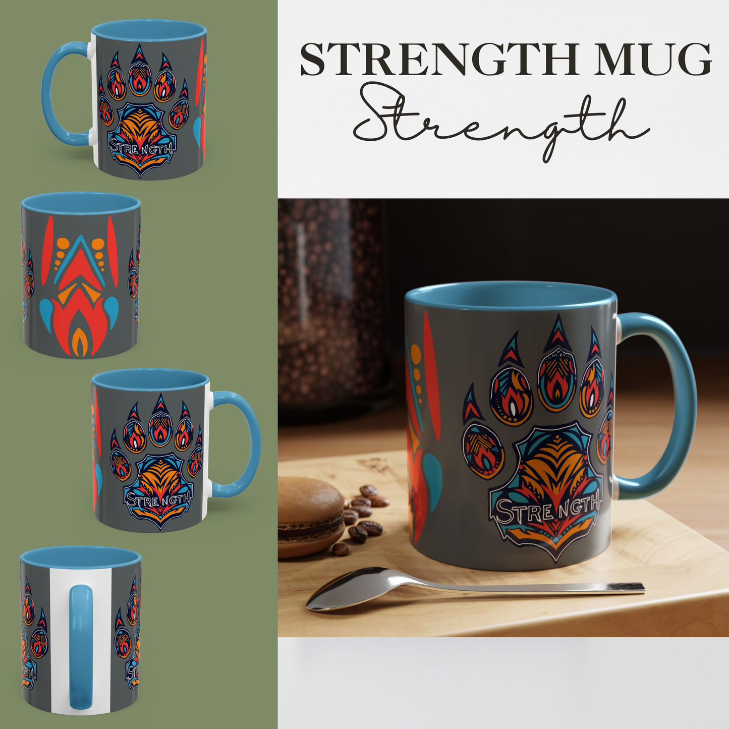 Strength Paw Mug