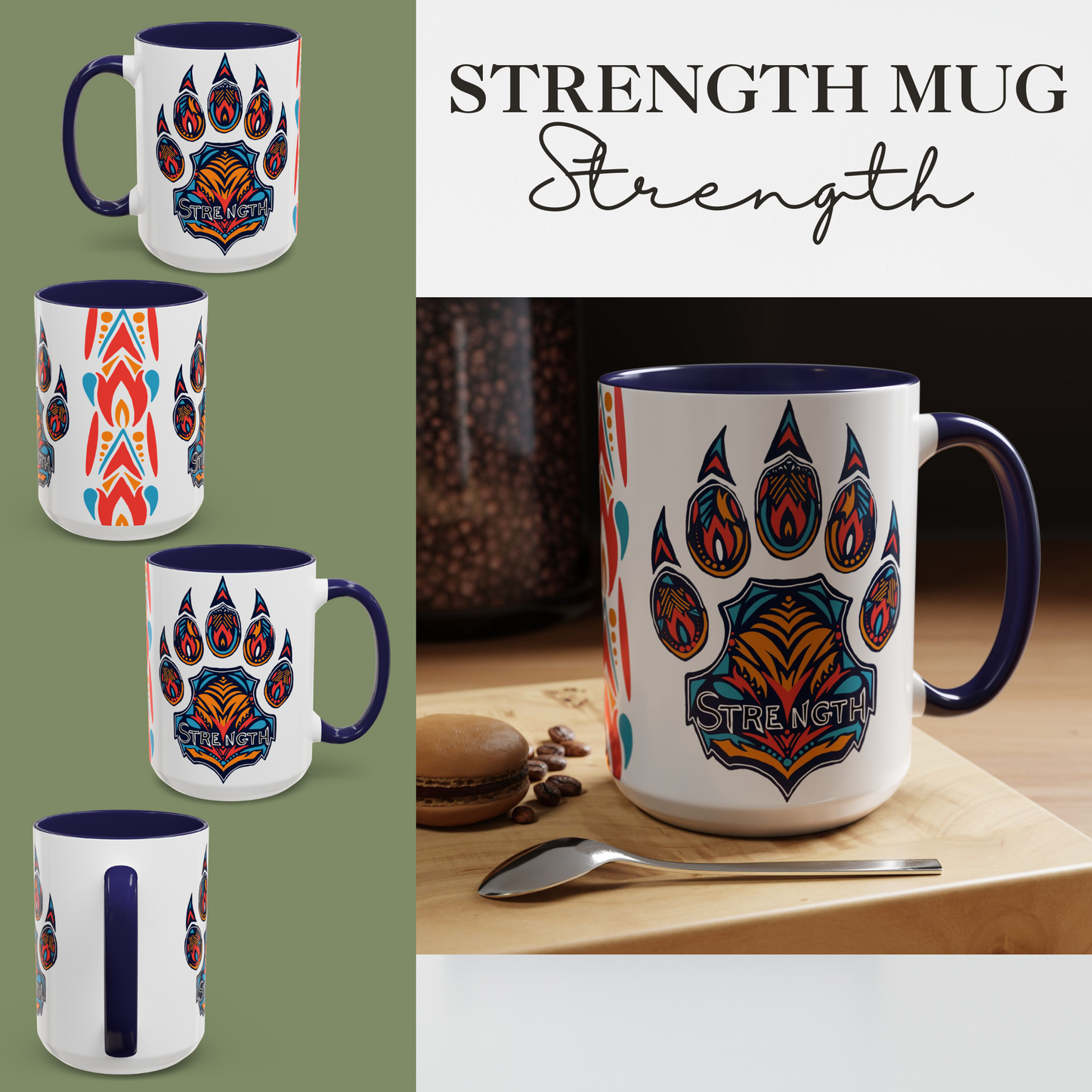 Strength Paw Mug