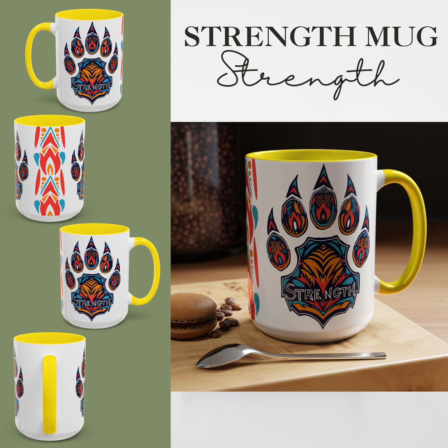 Strength Paw Mug