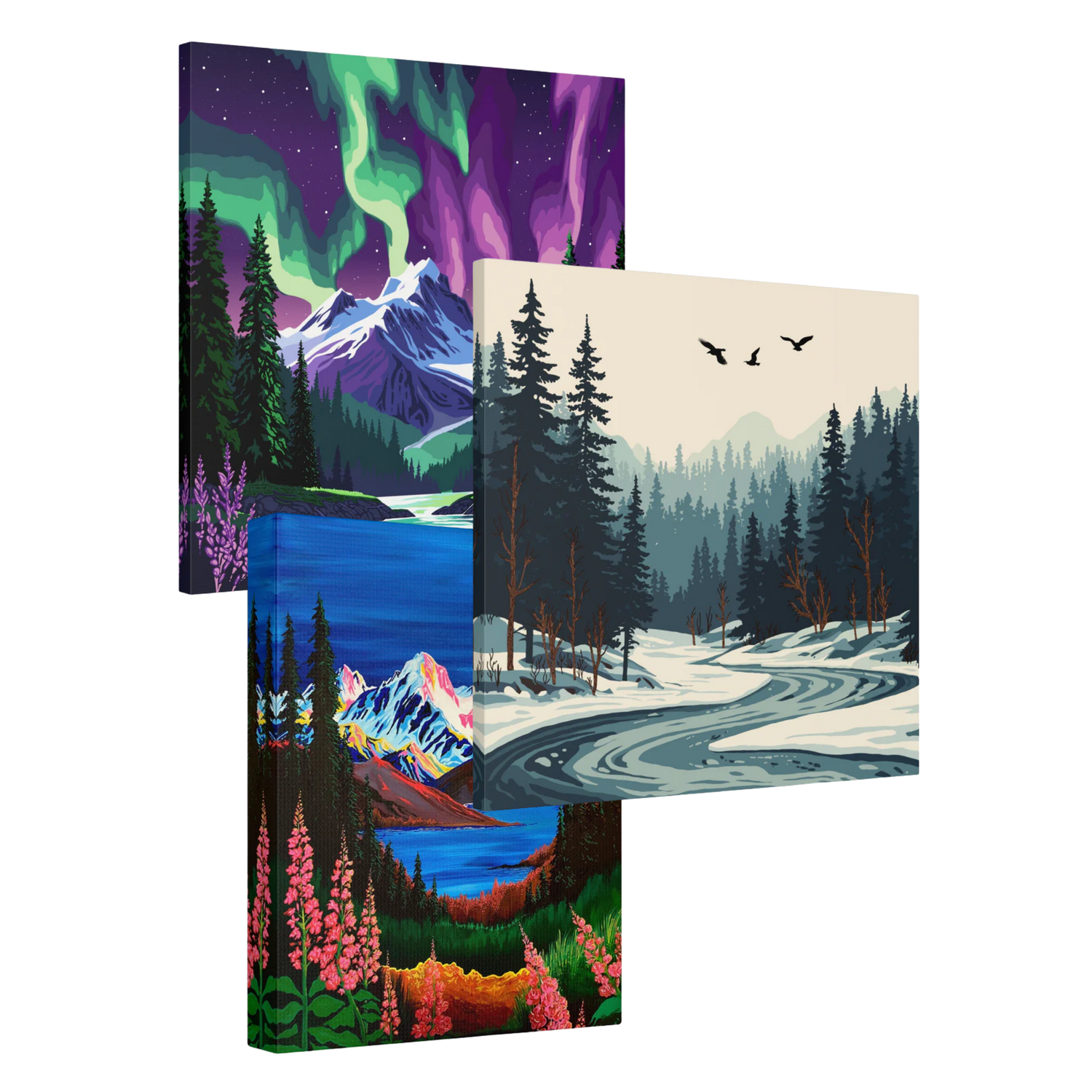 Alaskan Horizons - Canvases