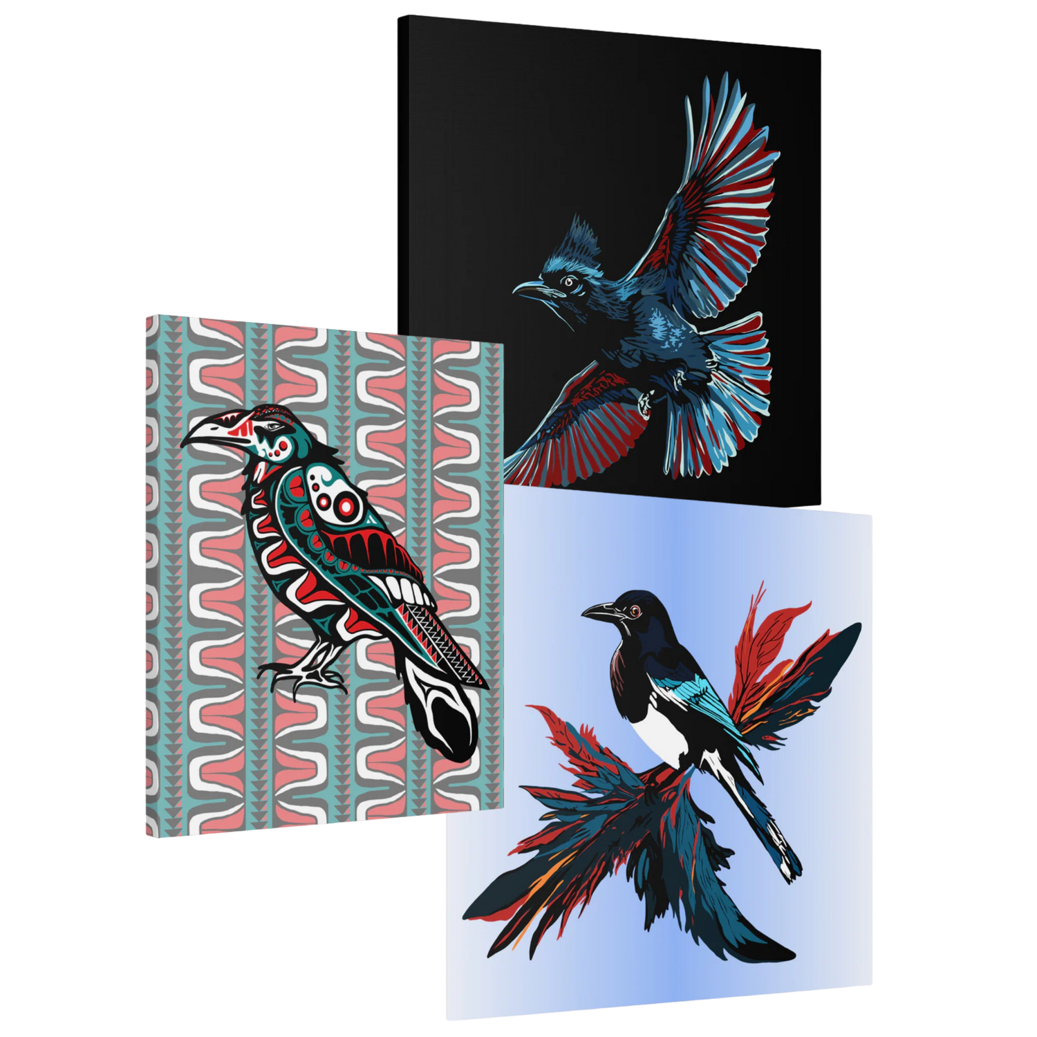 Feathers Collection - Canvases