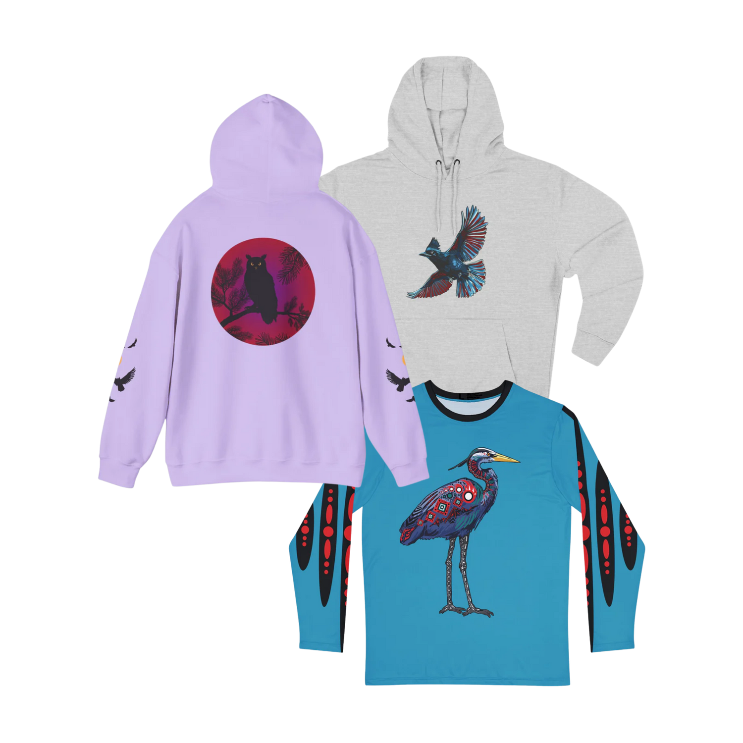 Feather Collection - Hoodies and Sweatshirts