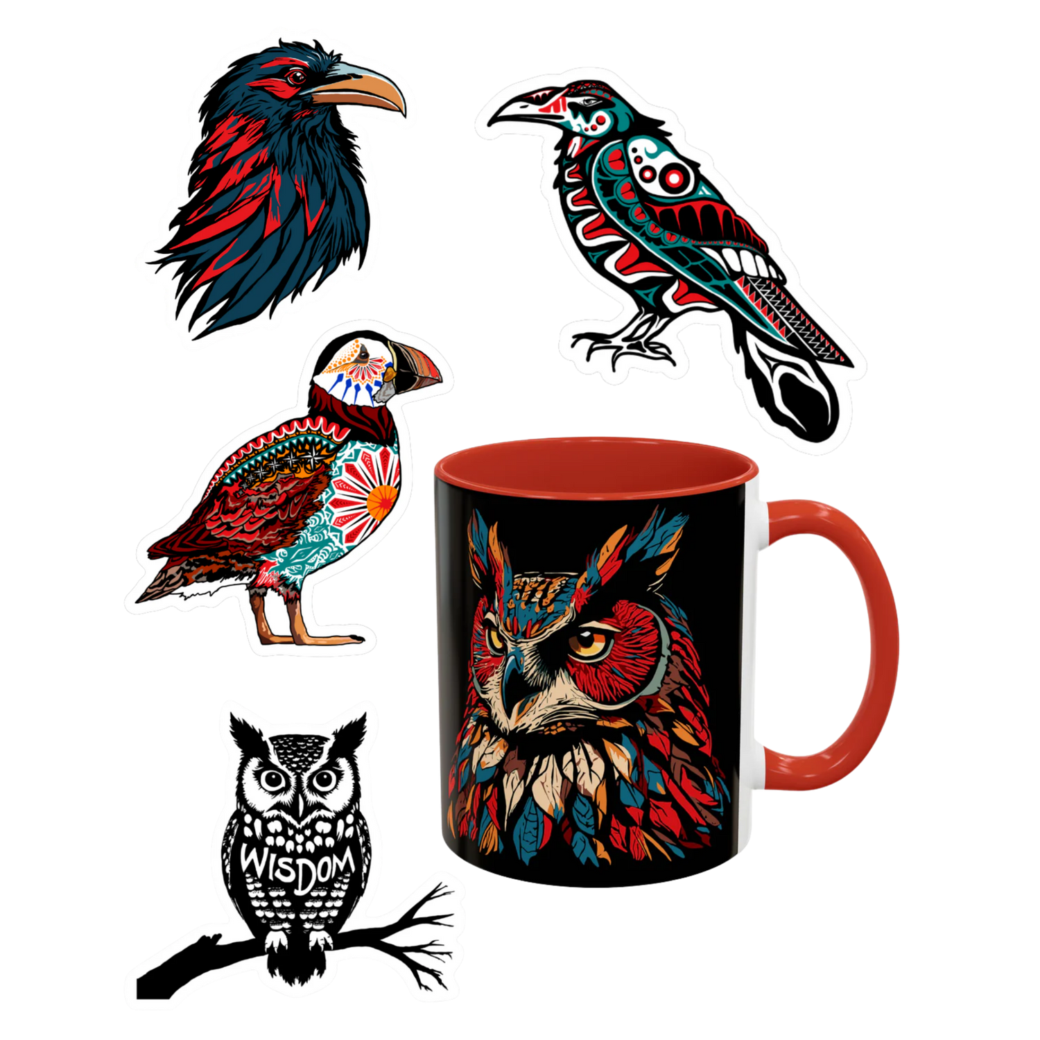 Feather Collection - Stickers and More