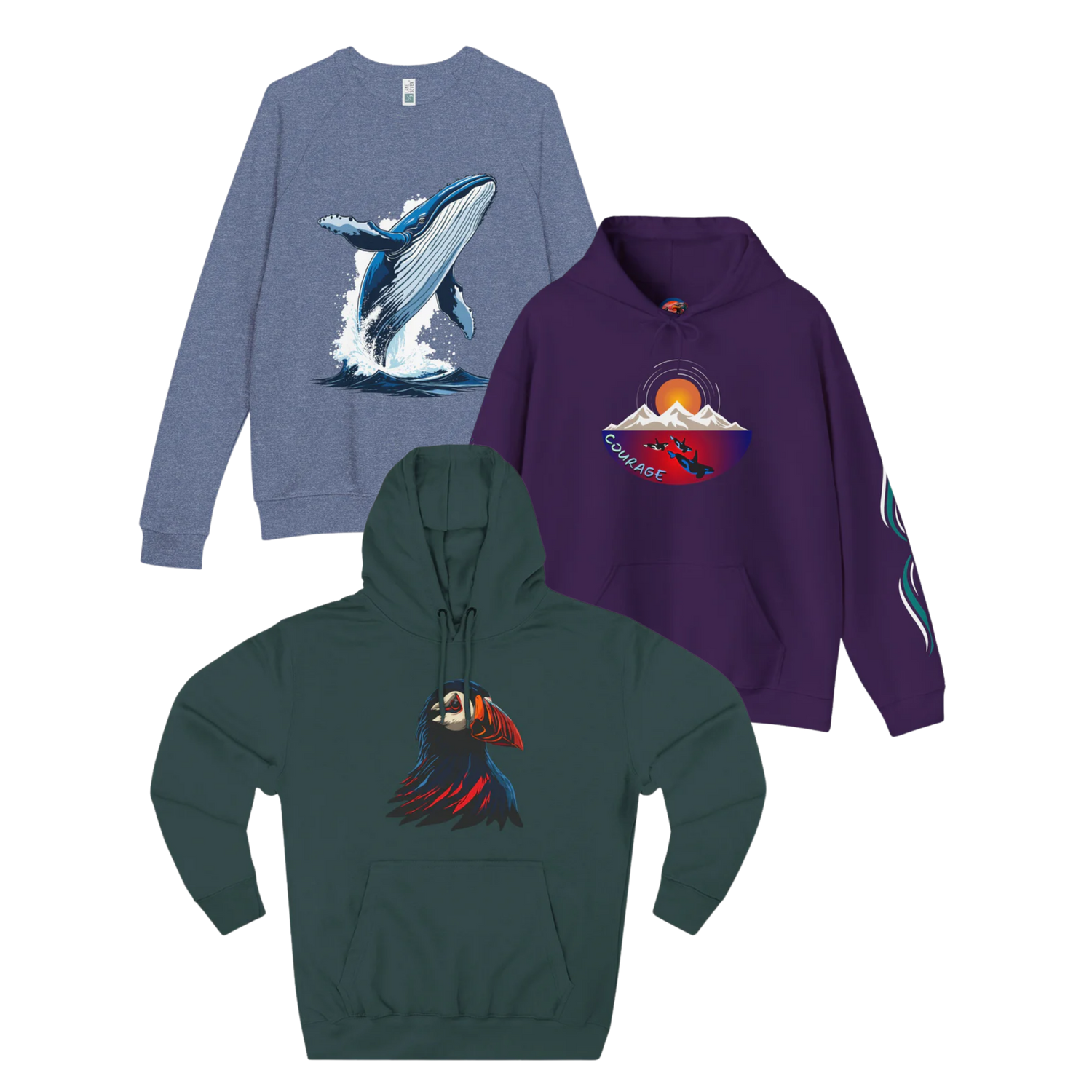 Sea Life Collection - Hoodies and Sweaters