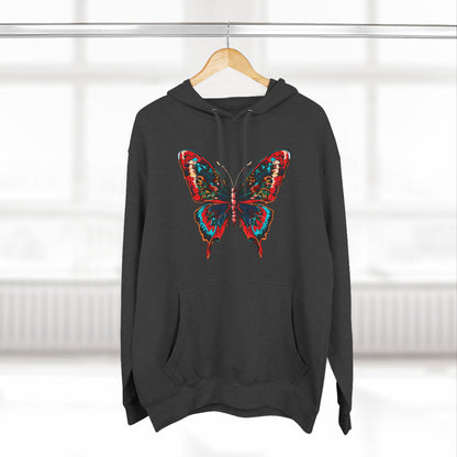 Butterfly Icon - Fleece Hoodie