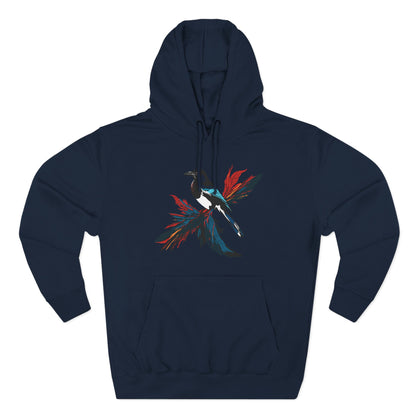 Magpie Icon - Fleece Hoodie