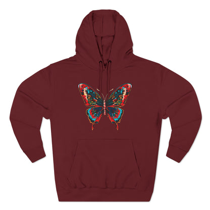 Butterfly Icon - Fleece Hoodie
