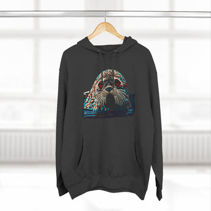 Harbor Seal Icon - Fleece Hoodie