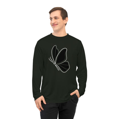 Butterfly Silhouette Long-Sleeve (Performance)